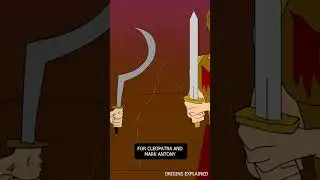 The Battle Involving Cleopatra's Army! #shorts