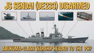 Эсминец JS Sendai лишён вооружения: эсминец класса Abukuma направляется на Филиппины?