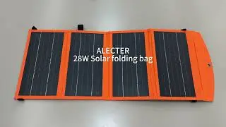 Alecter 28W Solar panels,Solar Power, Batteries, and More！