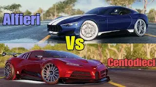 The Crew 2 | Maserati Alfieri Concept Vs Bugatti Centodieci Fully Upgrade 