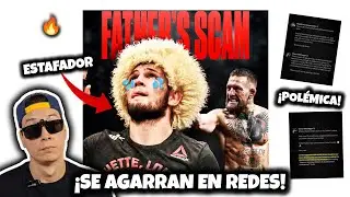 💥CONOR llama ESTAFADOR a KHABIB y este empieza a LLORAR en redes😭