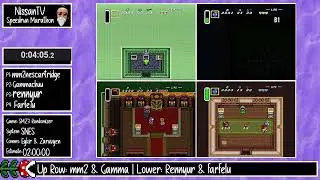 NissanTV Speedrun Marathon #2 | Super Metroid and A Link to the Past Randomizer (Race)
