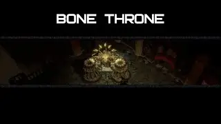 Bone Throne [Separate Decorations - Hideout PoE]