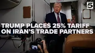 Trump places 25% tariff on Iran's trade partners as US weighs military action
