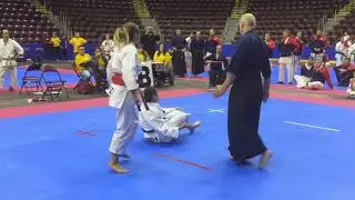 Klaudia Wajda - Mistrzostwa Świata w Karate Kanada 2018