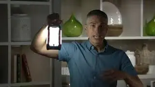 Coleman Rechargeable Duo Pro LED Lantern w/ 2 Magnetic Panels on QVC