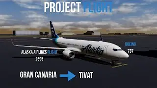 Project Flight (Alaska Airlines) Flight B737