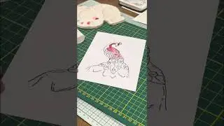 POCKET LETTER PAON 🦚 #paon #pocketletter #scrap #scrapbooking #chouandflowers