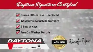 All Used Cars Are Not Created Equal, Consider A Signature Certified Used Car From Daytona Dodge!