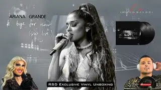 Ariana Grande &ldquo;K Thanks Bye&rdquo; Sweetener Tour Live RSD Exclusive Vinyl Unboxing