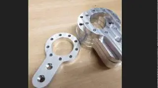 CNC frezavimas, Metalo apdirbimas - Mechaniniai komponentai