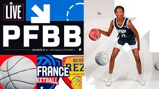[LIVE P&ocirc;le France BasketBall] Nationale F&eacute;minine 1 PFBB 🆚 Basket Club Saint Paul Rez&eacute;
