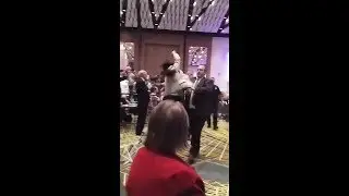 Rashida Tlaib forcibly ejected from GOP nominee Trump event at Detroit Economic Club in August 2016
