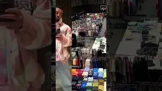 Drake shows all of his clothes at his mansion