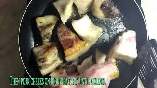 Pork cheeks prescription by Gordon Ramsay | Let's Get Cooking(english version)