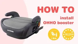 How to install OHHO Booster - JOVIKIDS WD020 #carseat #booster