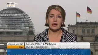 Fl&uuml;chtlingspolitik: Simone Peter im Tagesgespr&auml;ch am 09.02.2017