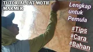 cara Cat Motif Marmer''Tutorial Lengkap untuk Pemula,Mudah difahami.#tukangcat #motif #wash