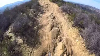 Mountain Biking with Kids - Santiago Oaks in Orange California - Chutes and Barham Ridge trails
