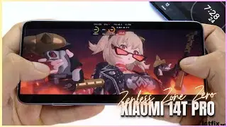 Xiaomi 14T Pro Zenless Zone Zero Gaming test | Dimensity 9300+, 144Hz Display