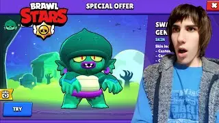 BRAWL STARS GENE SWAMP CONYROLLER MYTHIC NEW SKIN!