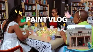 a cozy day out with friends | ceramics, food, slow living