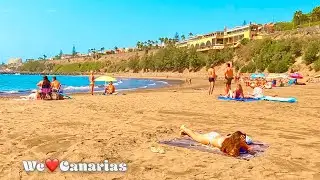 Gran Canaria Playa del Ingles to El Veril Beach Walk | We❤️Canarias