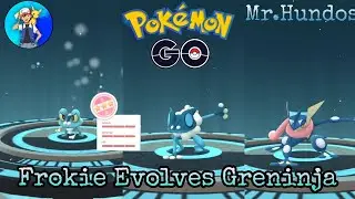 100iv🔥Max 🤟Greninja Evolution Pokemon Go. Max CP Ever Greninja 😱.