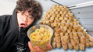 приготовить 1000 мисок жареного риса, потому что это смешно...