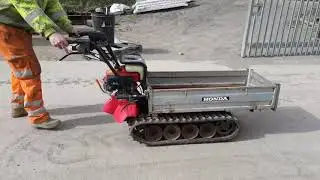 Honda Hp400 tracked tipping barrow