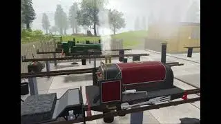 Robin Pools Miniature Railway - Steaming up a Quarry Hunslet