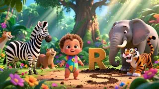 Jungle Tree ABC Adventure 🌴🔤 Fun Alphabet Song for Kids | Learn ABCs in Jungle