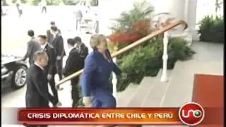 Crisis diplom&aacute;tica entres Chile y Per&uacute;