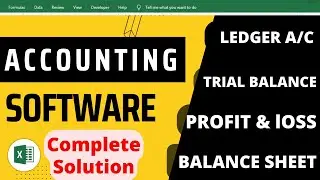 Full Accounting Software in Excel | How to Create Accounting software in Excel | Learning Center |