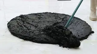 Incredible video of reviving a dirty long pile carpet. Professional carpet cleaning methods! ASMR