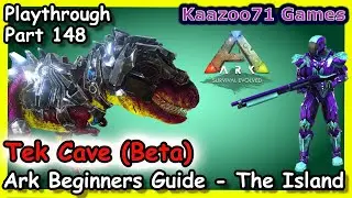 Tek Cave Beta Solo Ark💥 - Beginners Guide the Island Episode 148