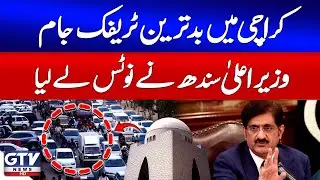 Severe Traffic Jam in Karachi&rsquo;s Mauripur Road | CM Sindh Takes Immediate Notice | Breaking News