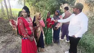 Viral ramswaroop dancer ke sath hu dance video 