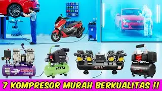 100K&ndash; 4Jt.an| 7 Kompresor Angin Murah Berkualitas Cocok untuk Mengecat, Bengkel, Hobi /Pneumatik !