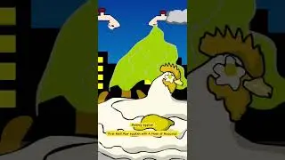 Melting eggKen (eggKen)| 2D Animated Movie #animation #egg #cartoon #chicken #kaiju