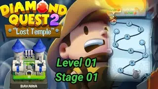 Diamond Quest 02 Bavaria Gameplay: Level 01 Stage 01 Explained