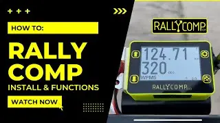 RallyComp: Installation and Basic Functions