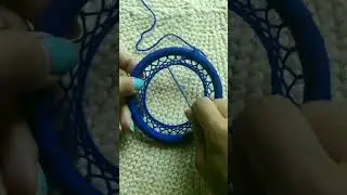 Diy evil eye dream catcher #dreamcatcher #shorts #youtubeshorts #diy#handmade #homedecor#evileye