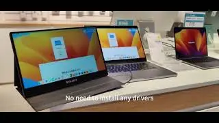 Setup Touchscreen Monitor on Macbook Pro Apple M1 Pro [One Cable to Wimaxit M1560CT3-G2]