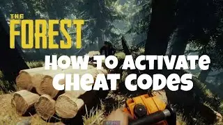 how to activate forest game cheat code | the forest v1.12 | english | jugadores | JDsquad |