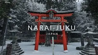 Winter in the heart of the Japanese countryside - Narai Juku under the snow