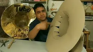 Tutorial cómo hacer la tuba de cartón  parte 1