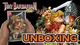 Tiny Barbarian DX (Nintendo Switch) Unboxing !!