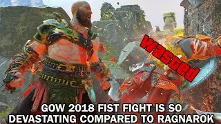GOW 2018 FIST FIGHT IS SO DEVASTATING COMPARED TO RAGNAROK | GMGOW+