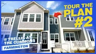 Plan 2 Floor Plan | Tri Pointe @ Trellis @ the Commons | Open Concept Townhomes